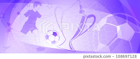 Abstract soccer background 108697128
