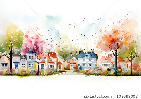 城市景觀(手繪觸感)-4 城市景觀(手繪觸感)-4 108698008