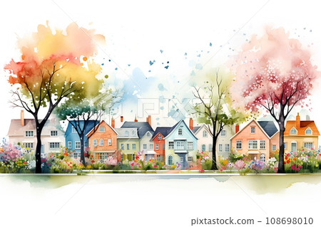 城市景觀(手繪觸感)-4 城市景觀(手繪觸感)-4 108698010