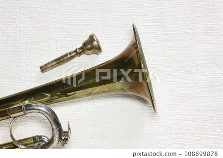 The old trumpet The old trumpet 108699878
