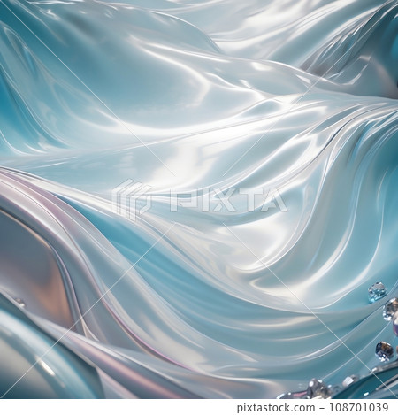 與波浪和寶石的抽象背景 108701039