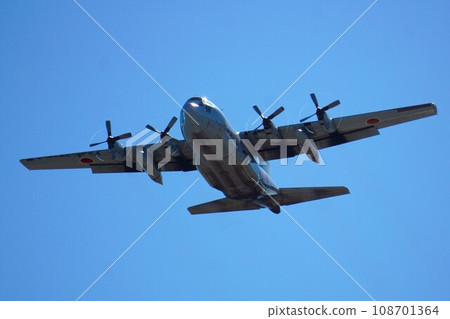 Maritime Self-Defense Force C-130 taking off from Iwakuni Air Base Maritime Self-Defense Force C-130 taking off from Iwakuni Air Base 108701364