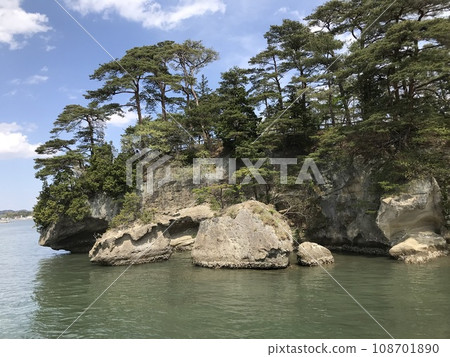從岩尾門遊覽船看到的岩尾園 從岩尾門遊覽船看到的岩尾園 108701890