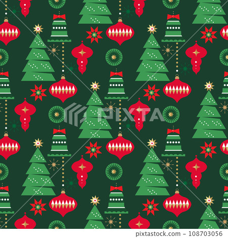 Christmas flat pattern 10 Christmas flat pattern 10 108703056
