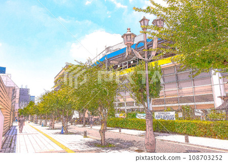 Nakano Station South Exit Townscape (Home Center Shimachu-mae) 108703252