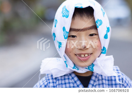 Cute kids enjoying Halloween Cute kids enjoying Halloween 108706928