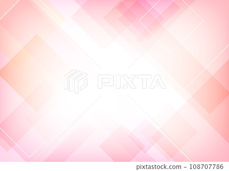 Pink square geometric pattern background Pink square geometric pattern background 108707786