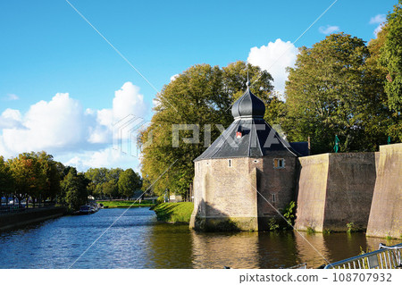 Exterior of the Spanish Gate (Het Spanjaardsgat) in Breda, Netherlands Exterior of the Spanish Gate (Het Spanjaardsgat) in Breda, Netherlands 108707932