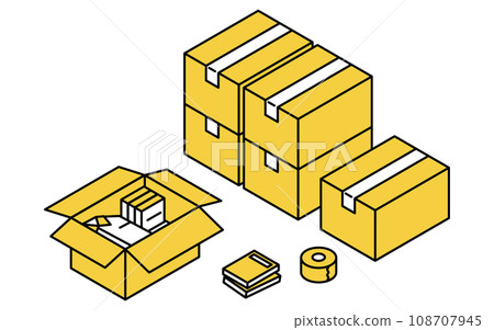 在出租物業尋找房間：準備搬家，簡單的等距 108707945