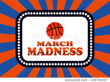 March Madness Vector illustration March Madness Vector illustration 108708067