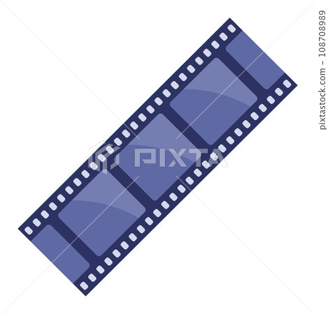 Grunge film strip. Old retro cinema movie strip. Video recording. Vector illustration. Grunge film strip. Old retro cinema movie strip. Video recording. Vector illustration. 108708989