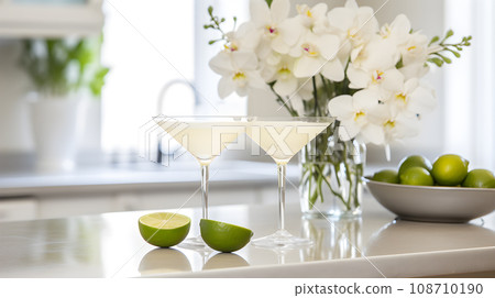 Classic Margarita Cocktail 108710190