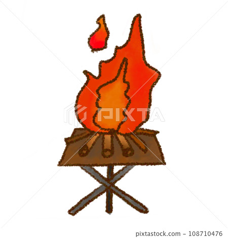 Bonfire table 108710476