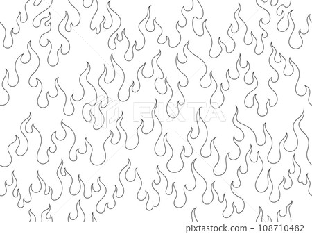 oriental fire pattern seamless wallpaper outline oriental fire pattern seamless wallpaper outline 108710482