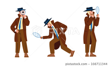 detective police vector 108711344