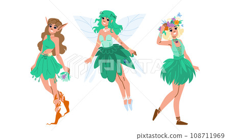 nature forest fairy vector nature forest fairy vector 108711969