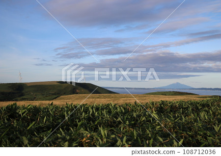 Rishiri from Soya Hills 108712036