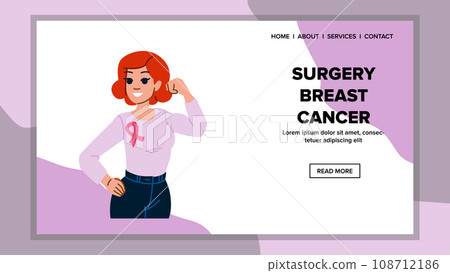 health surgery breast cancer vector health surgery breast cancer vector 108712186