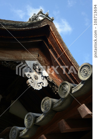Daitokuji Temple Roof of Imperial Envoy Gate Murasakino, Kita Ward, Kyoto City 108713694