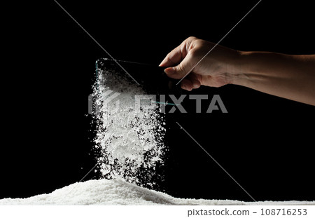 Smart mobile phone fall under beneath snow ice winter. Lost mobile phone with blank screen on winter snow on the road. Snow fall from phone, hand pick up. Black background isolated Smart mobile phone fall under beneath snow ice winter. Lost mobile phone with blank screen on winter snow on the road. Snow fall from phone, hand pick up. Black background isolated 108716253