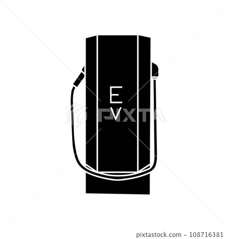 Electric Car charging station icon 2 Electric Car charging station icon 2 108716381