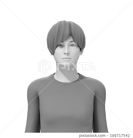 女性身體,穿著,3D模型 女性身體,穿著,3D模型 108717542