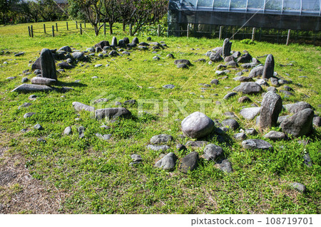Machida City, Tokyo, Tabata stone circle remains and Tabata ruins from the middle of the Jomon period Machida City, Tokyo, Tabata stone circle remains and Tabata ruins from the middle of the Jomon period 108719701