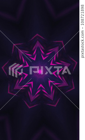 Abstract background colorful kaleidoscope neon 108721898