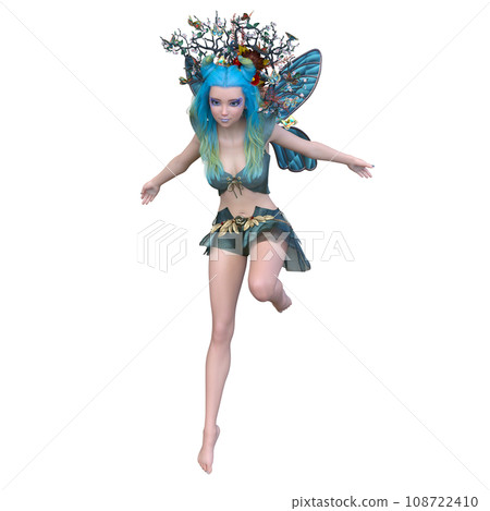 蝴蝶仙子 108722410