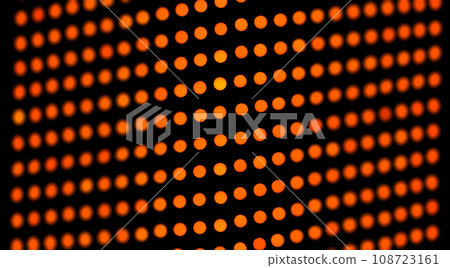 Orange abstract grunge grid polka dot halftone background pattern, LED screen display . Spotted black and orange line illustration, textures. Orange abstract grunge grid polka dot halftone background pattern, LED screen display . Spotted black and orange line illustration, textures. 108723161