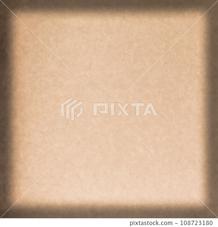 Vintage cardboard paper frame background with copy space. 108723180