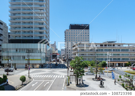Streetscape in front of Shizuoka Station south exit, Shizuoka City Streetscape in front of Shizuoka Station south exit, Shizuoka City 108723398