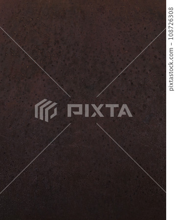 Vertical background image 7 of the surface of an iron plate with red rust all over it 108726308