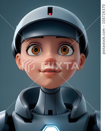 robot cyborg head robot cyborg head 108726370