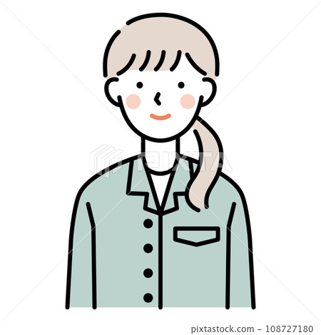 人物(女性,微笑,工作服) 人物(女性,微笑,工作服) 108727180