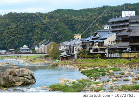 三朝溫泉的白天風景 三朝溫泉的白天風景 108727623