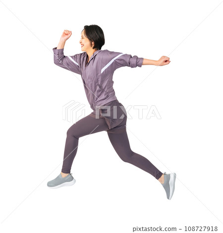 PNG穿著運動服跳躍的女人,剪裁背景透明 PNG穿著運動服跳躍的女人,剪裁背景透明 108727918