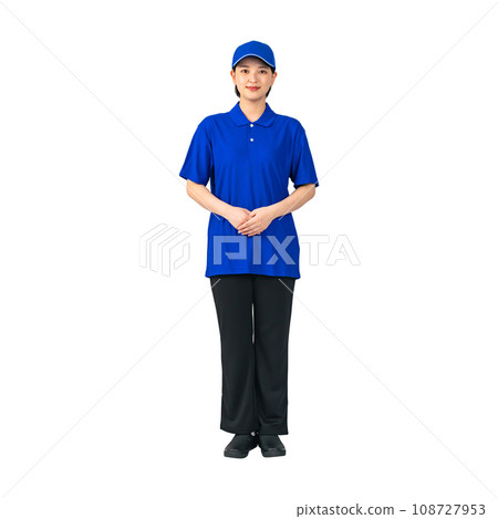 Woman in work clothes Delivery staff Delivery worker Worker Cutout background transparent PNG Woman in work clothes Delivery staff Delivery worker Worker Cutout background transparent PNG 108727953