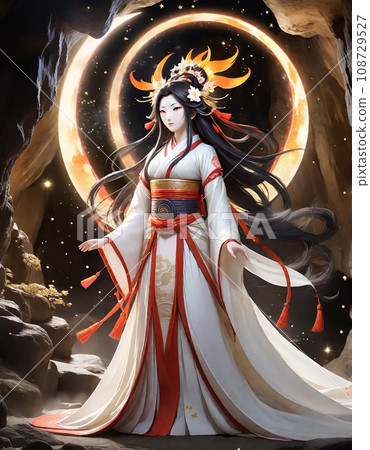 天照大神插畫藝術（AI 生成圖像） 108729527