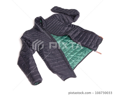 Winter jacket isolated on white 108730033