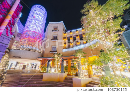 川崎的商業綜合體「Lacittadella」 - 照亮城市的燈光[神奈川縣川崎市] 108730155