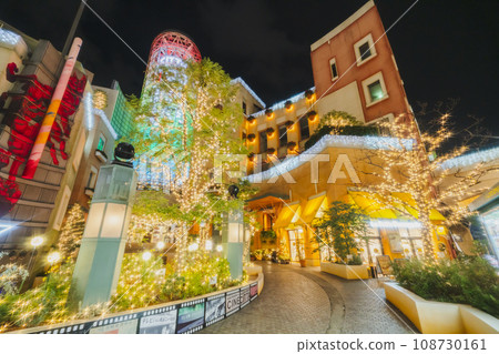 Kawasaki's commercial complex "Lacittadella" - Illuminations illuminating the city [Kawasaki City, Kanagawa Prefecture] 108730161