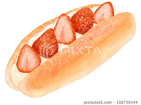 1 koppepan（鮮奶油和草莓三明治） 108730344