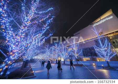 Illumination of Minato Mirai Grand Mall Park [Kanagawa Prefecture/Yokohama City] 108732534
