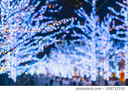 Minato Mirai Grand Mall Park illumination Out Focus [Kanagawa Prefecture/Yokohama City] 108732550