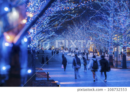 Illumination of Minato Mirai Grand Mall Park [Kanagawa Prefecture/Yokohama City] 108732553