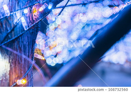 Beautiful blue illumination 108732560