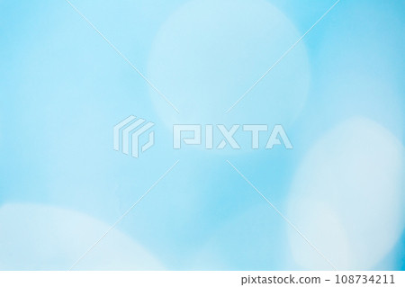 Background material Round bokeh blue back Background material Round bokeh blue back 108734211