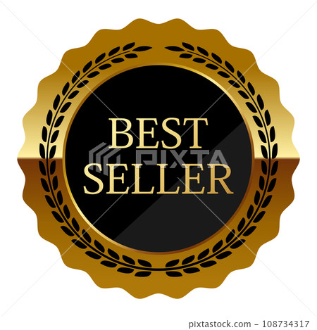 Luxury best-selling emblem black and gold Luxury best-selling emblem black and gold 108734317