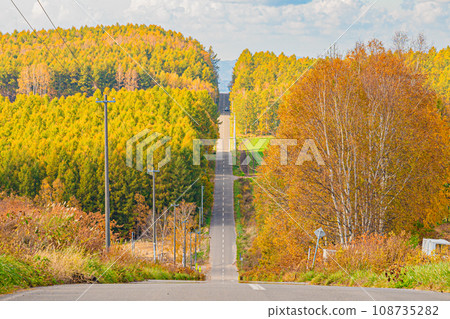Landscape of Biei in autumn Landscape of Biei in autumn 108735282